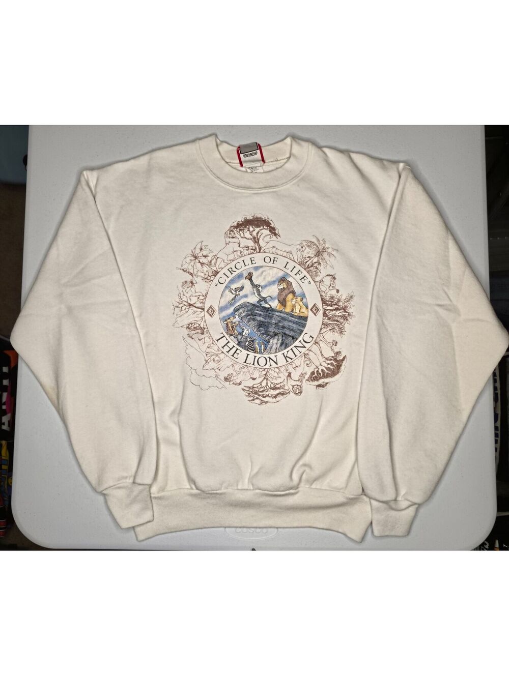 Vintage Disney The Lion King "Circle Of Life" Crewneck